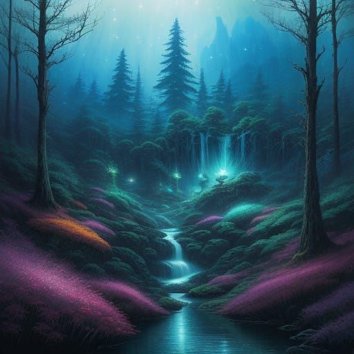 Whimsical Dreamscapes of Ancient Wonder