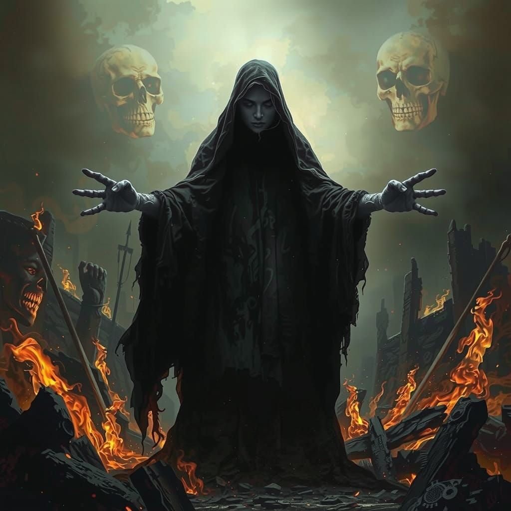 Black Annis was a witch-like figure said to live in a cave in Dane Hills Leicester