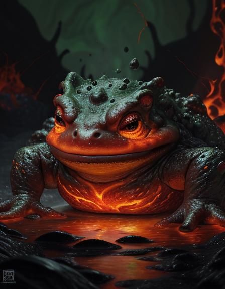 Lava toad