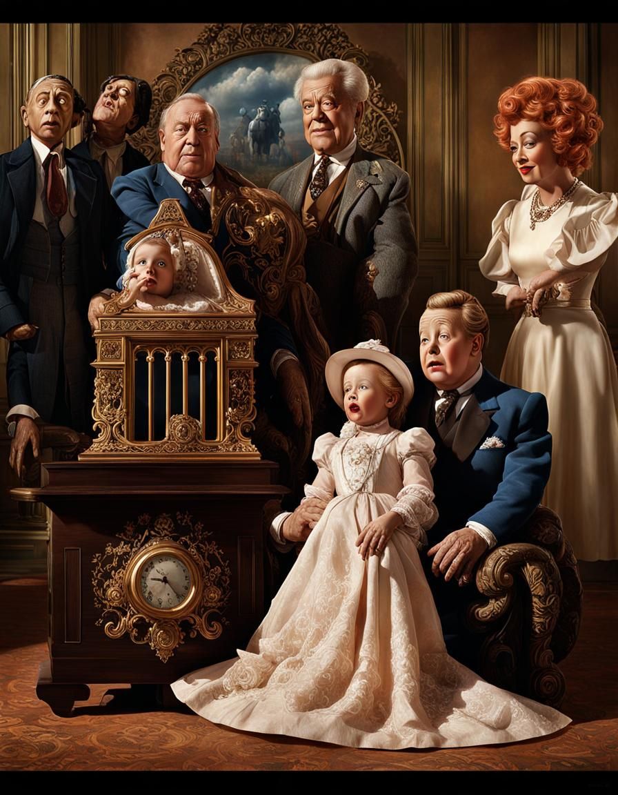 Heavenly Stop-Motion Surrealism: Dreamlike Cinema Photograph