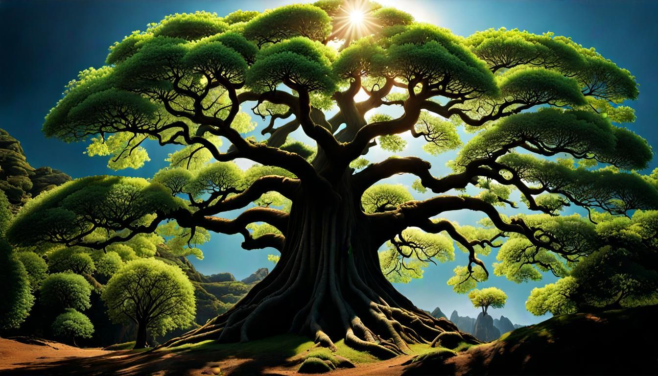 Solarpunk Cityscape: Biophilic Humanitopia in Hyper-Realisti...