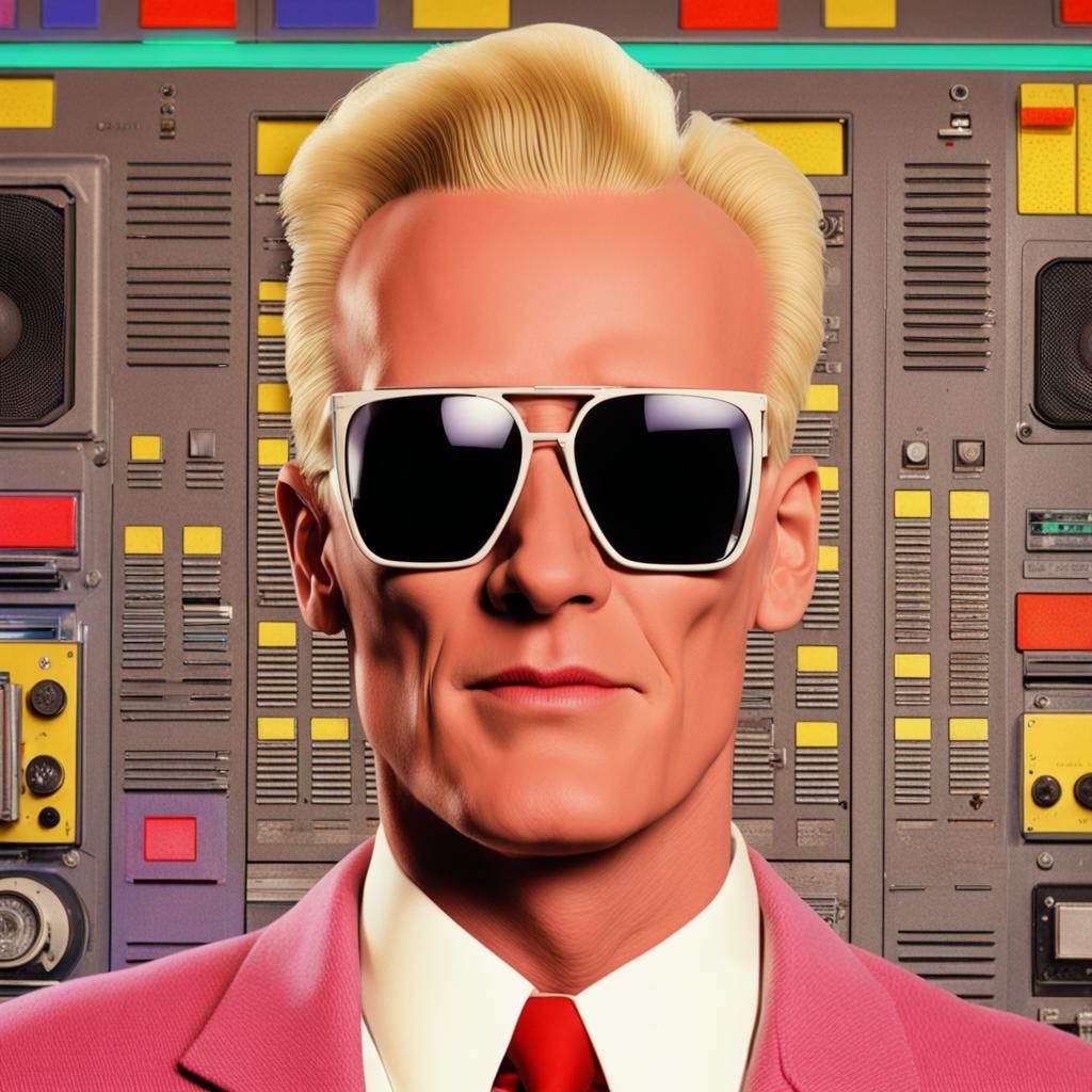 Max Headroom as a Real 30-Year-Old Person