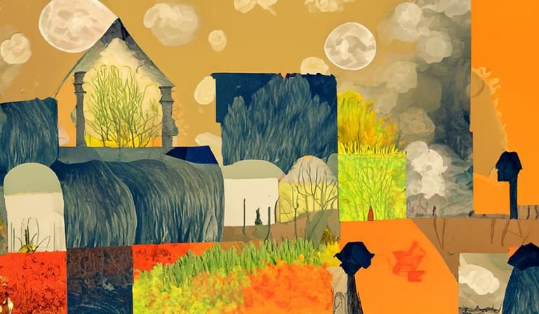 Detailed Blissful Inscape by Vincent Dutrait