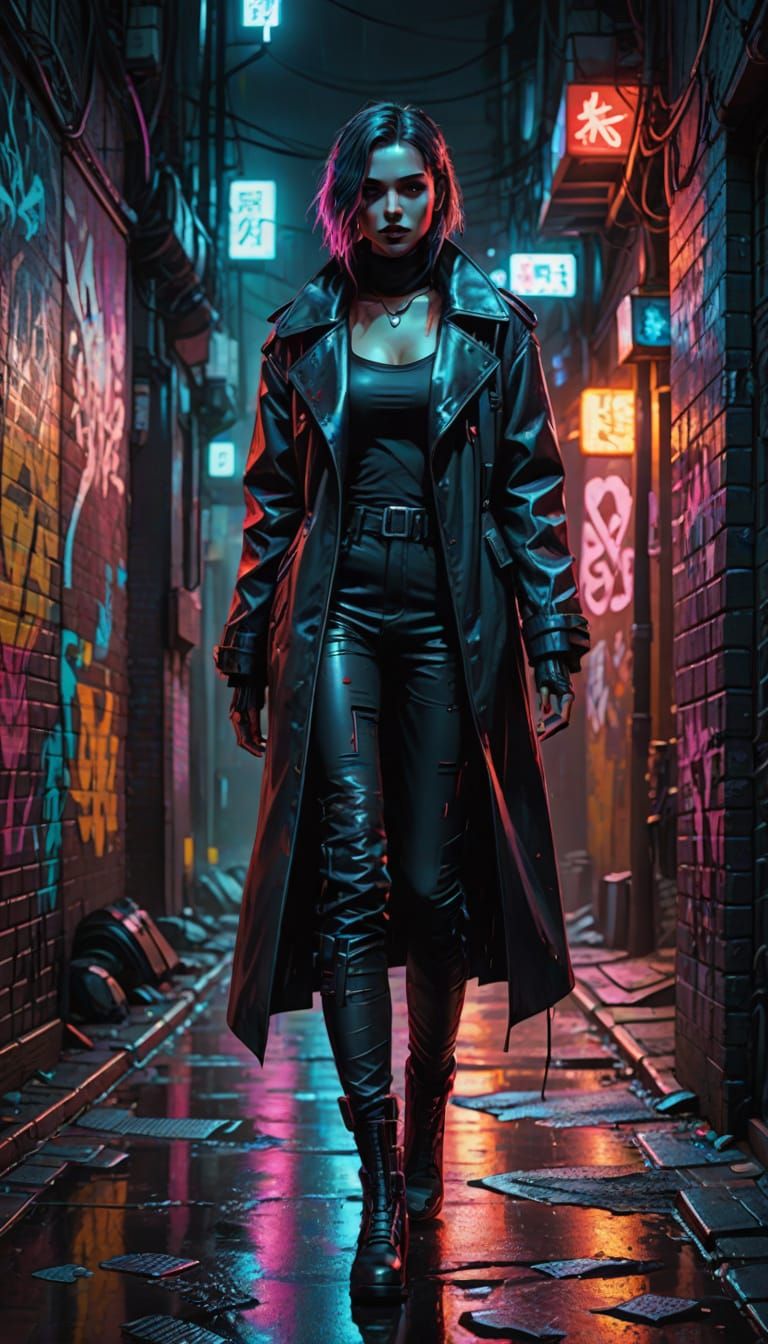 Daniella The Cyberpunk Vampire (V4), Elboron One Galaxy, Mob...