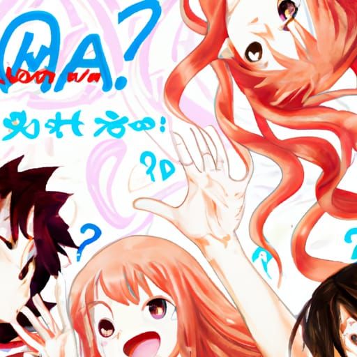 Anime Key Visual Illustration in Manga Style