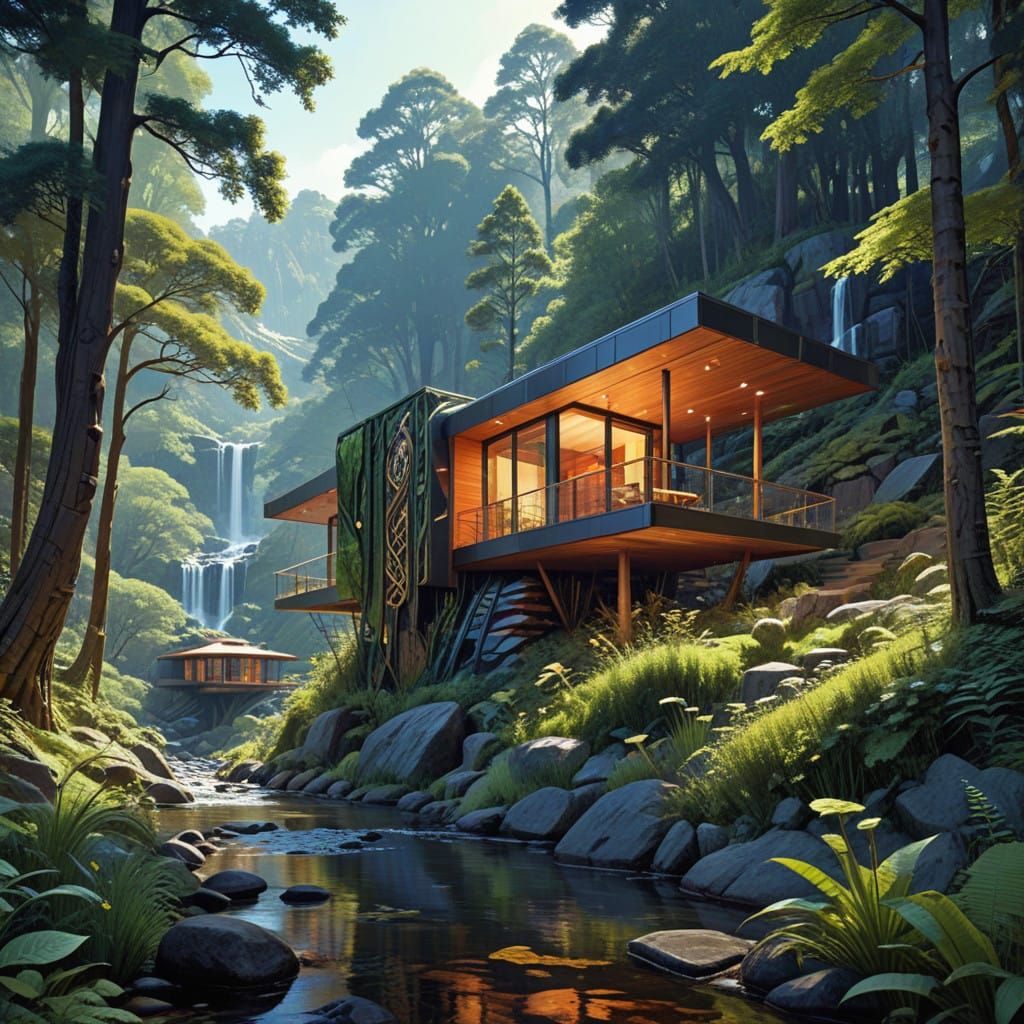 Organic Eco Village in Harmony with Nature