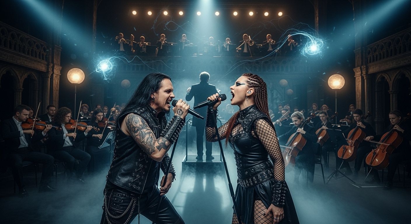 Black Metal Vocalists in Dramatic Duet