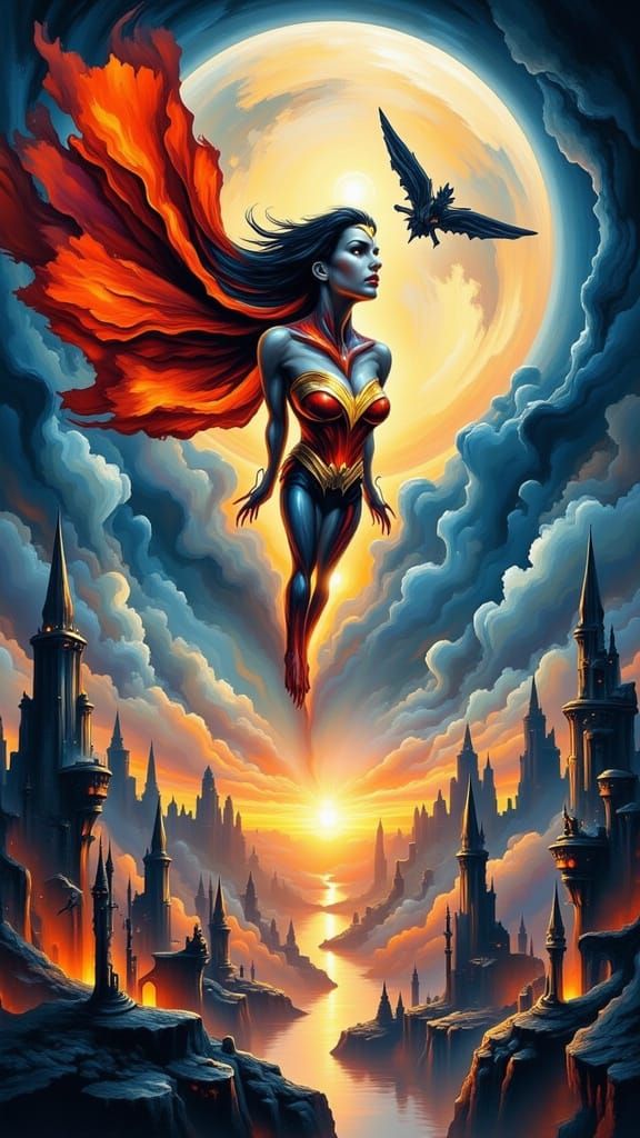 Beware the vampire Wonder Woman!