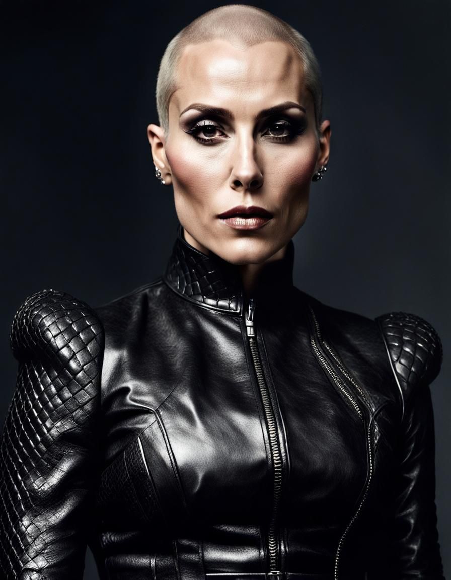 Noomi Rapace as Bald, Bloody, and Desirable
