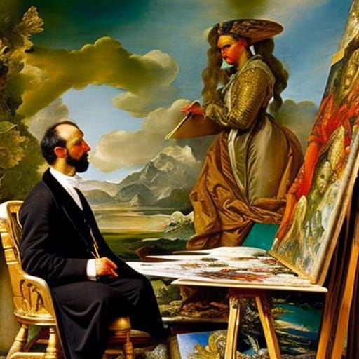 Famous Artists at Everyday Jobs AsA