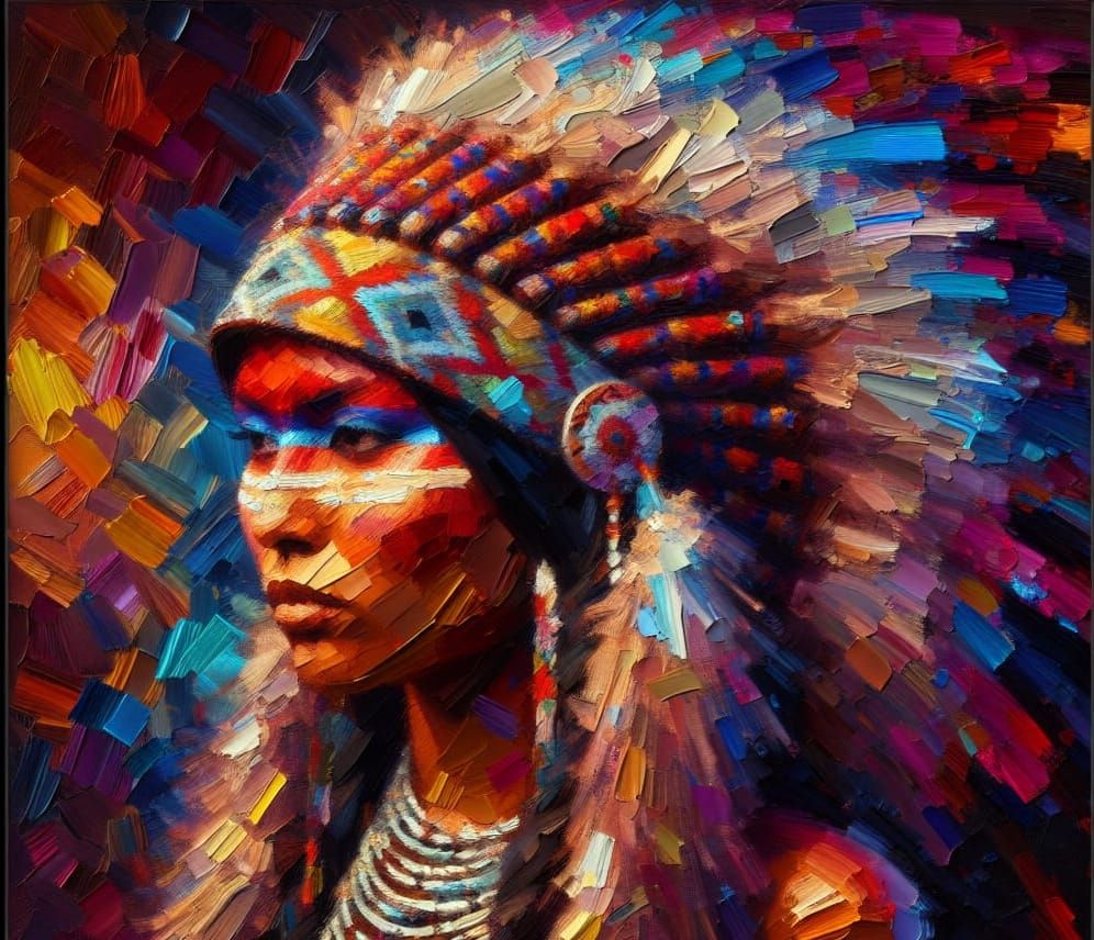 Native American woman