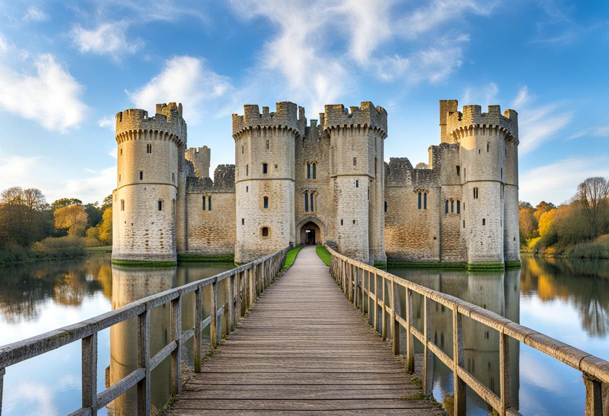 Bodiam castle (England)