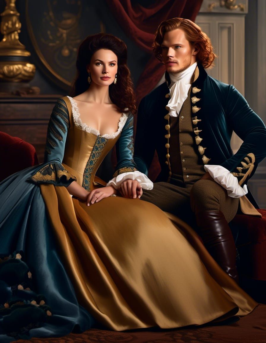Clair and Jamie   - "Outlander"