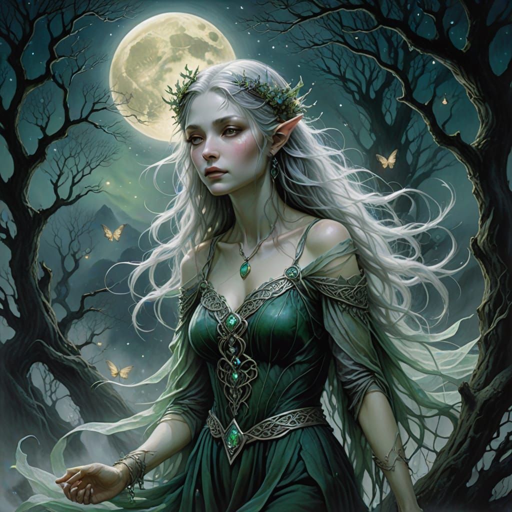 Enchanted Faerie in Ethereal Glow