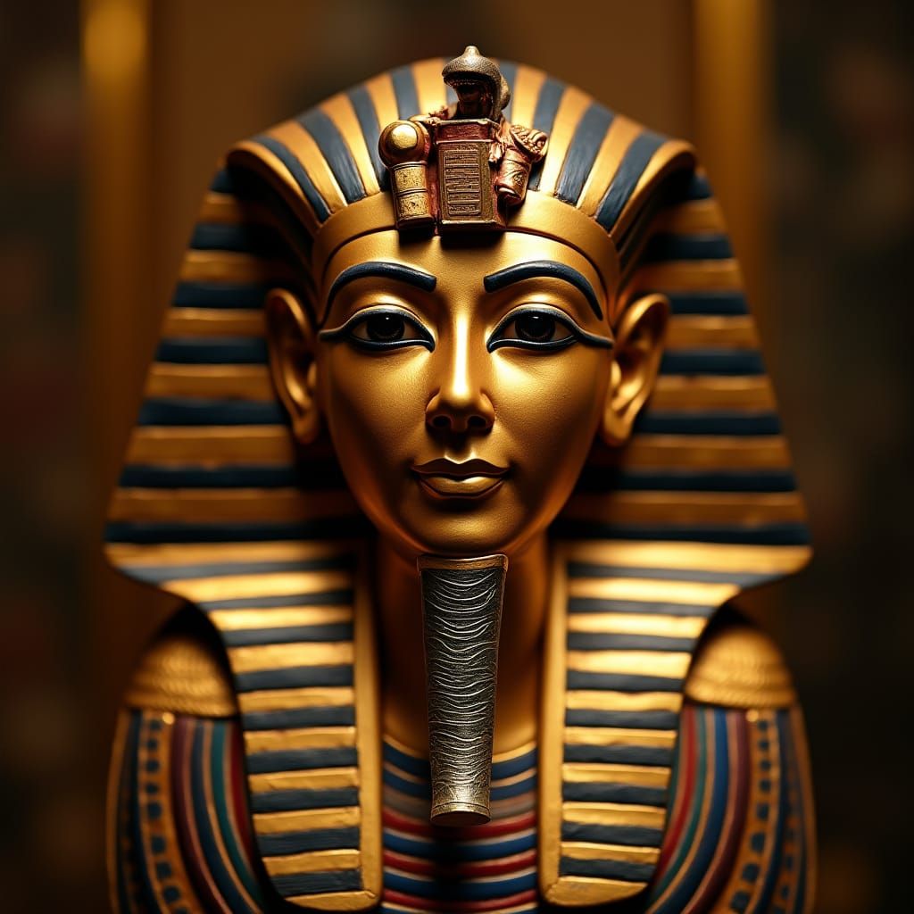 Romantic Photo of Tutankhamun in Natural Light