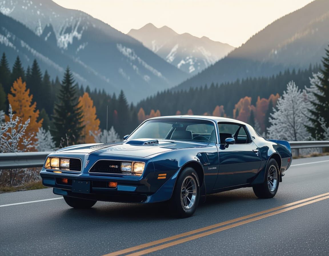 1978 Trans AM on Misty Mountain Road