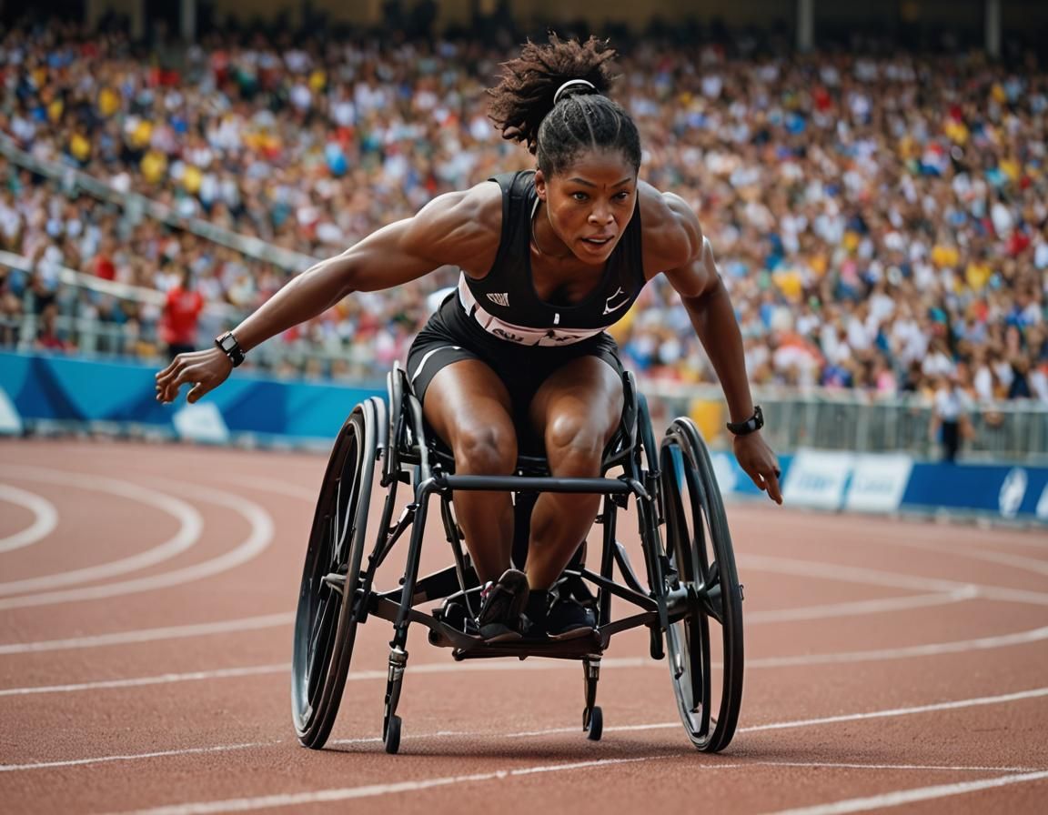 Paralympic Athlete Sprints to Victory