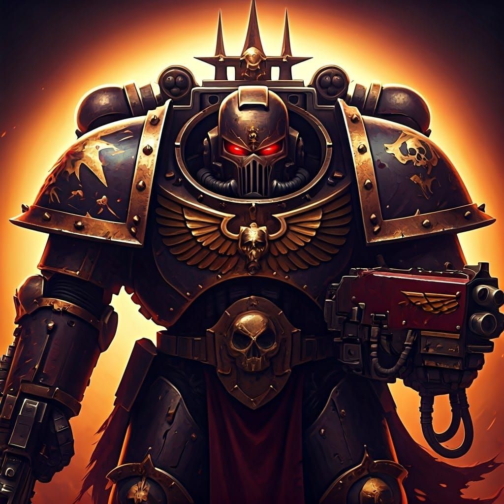 Epic Warhammer Concept Art in Vibrant 3D