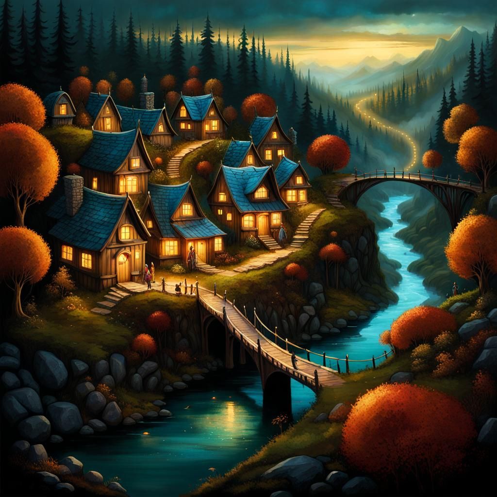 Magical village