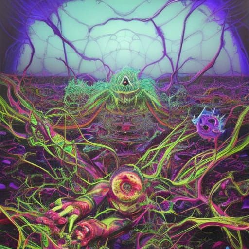 Eerie Horror Fantasy: Strange Attraction in Perfection