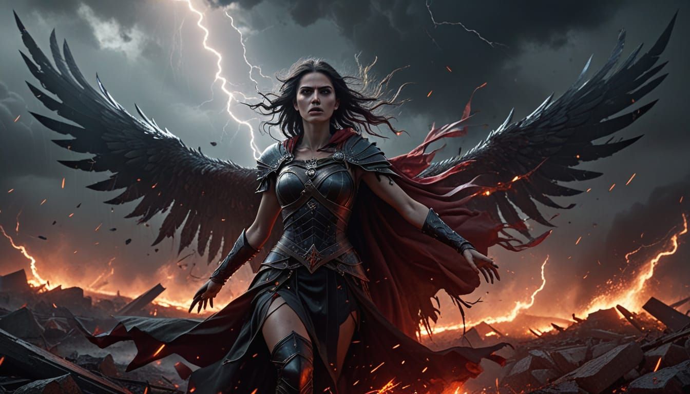 Spectral Keres Hovers Over Mythic Battlefield