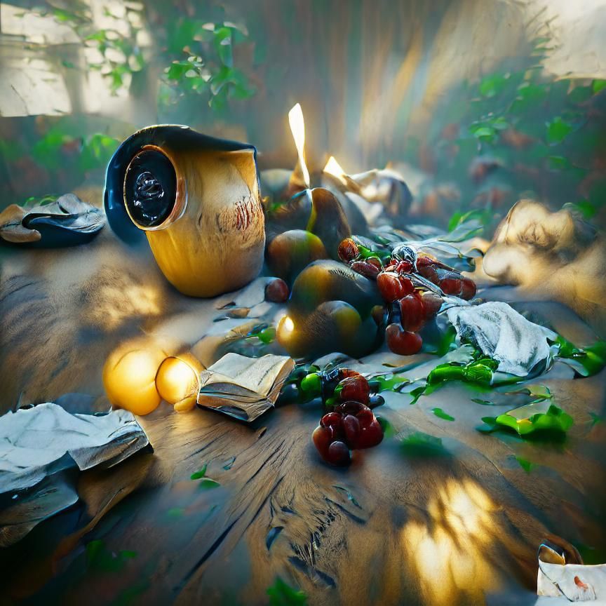 AI's Interpretation of a Blank Prompt