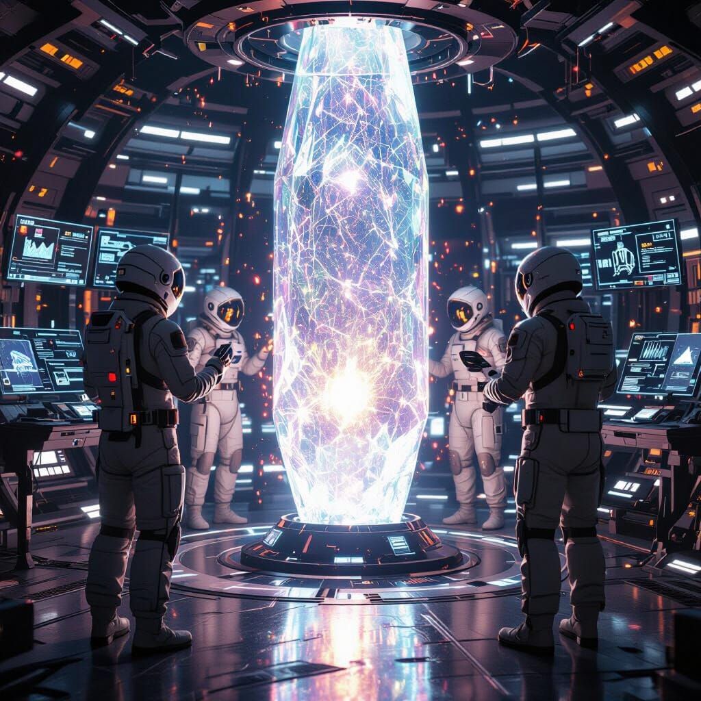 Space Engineers Inspect Warp Drive Core