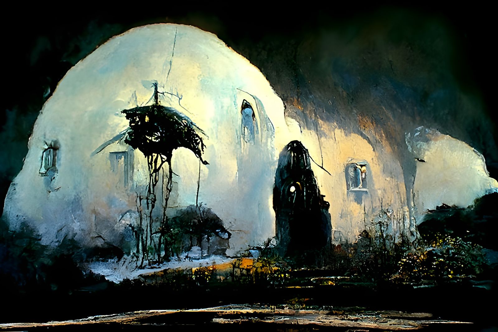 Surreal Horror Scene Inspired by Possession (1981)