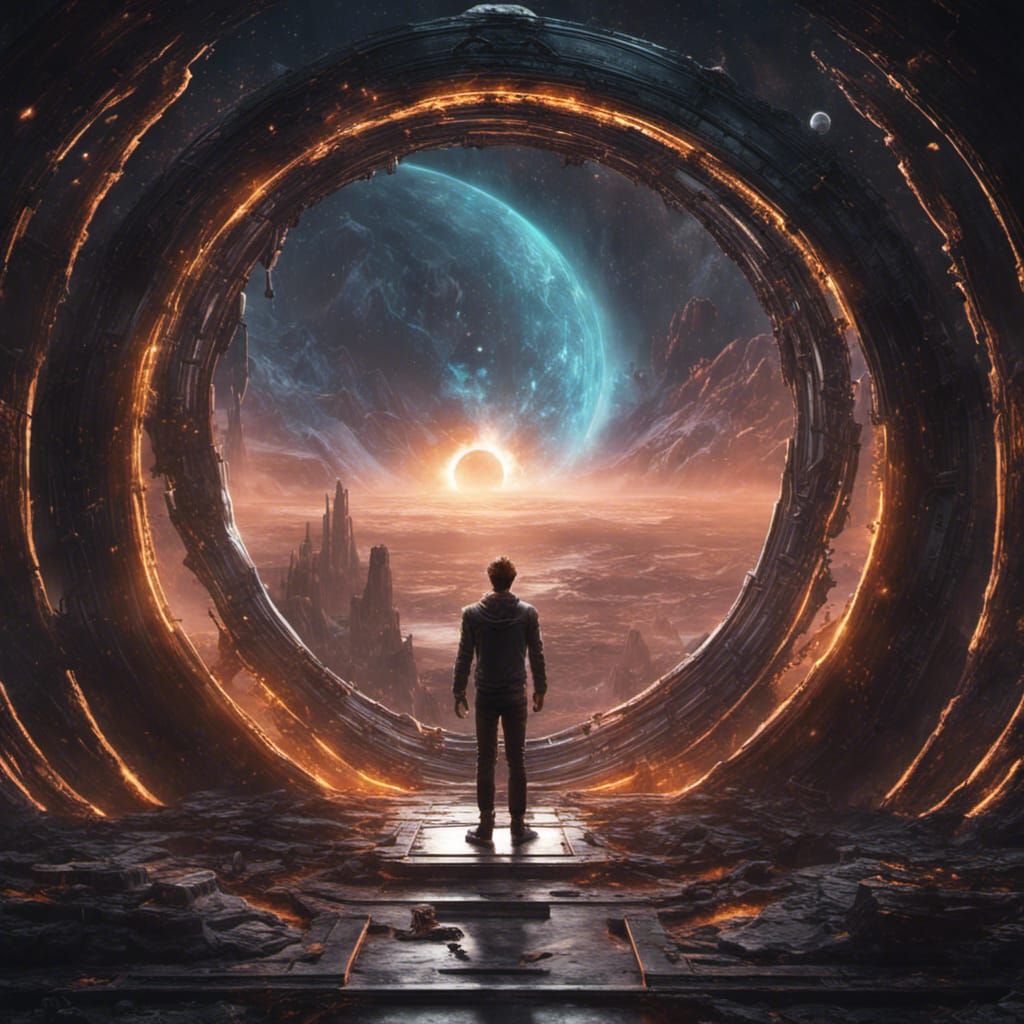 Man and Cosmic Portal to the Future