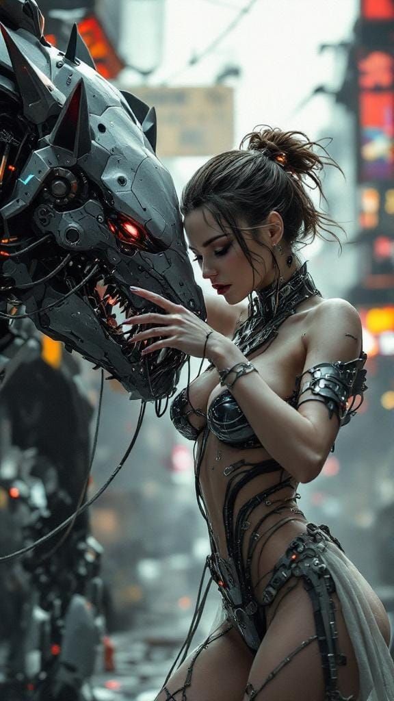 Cyberpunk Beastmaster