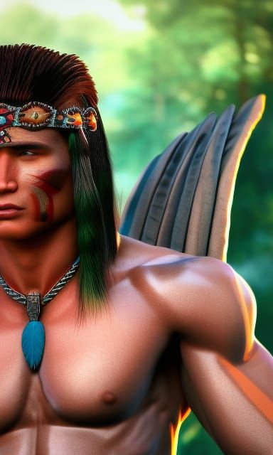Native American Indian.PEOPLE OF THE WORLD