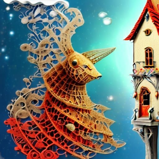 Visual Whimsy of a Wealthy Cottage