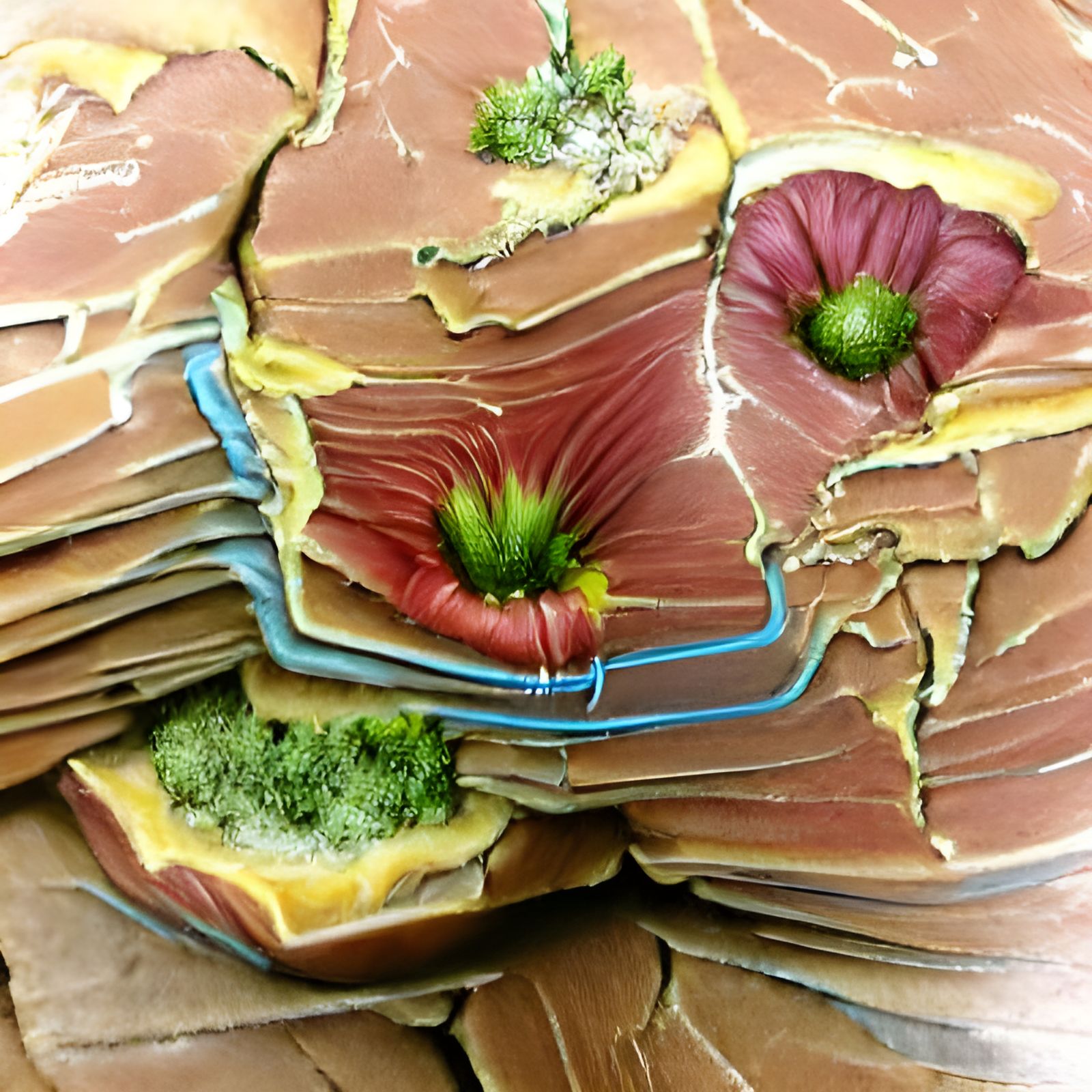 Alien Grand Canyon: Botanical Plate Tectonics