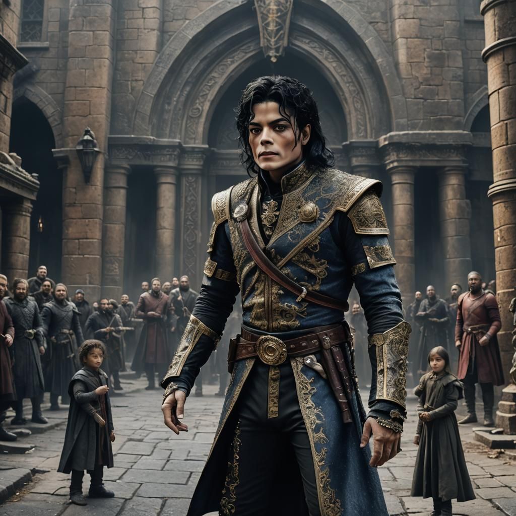 Michael Jackson in Game of Thrones Concept Art