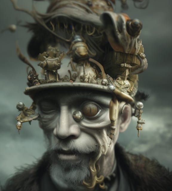 Drunken Monkey Kung-Fu in Surreal Style