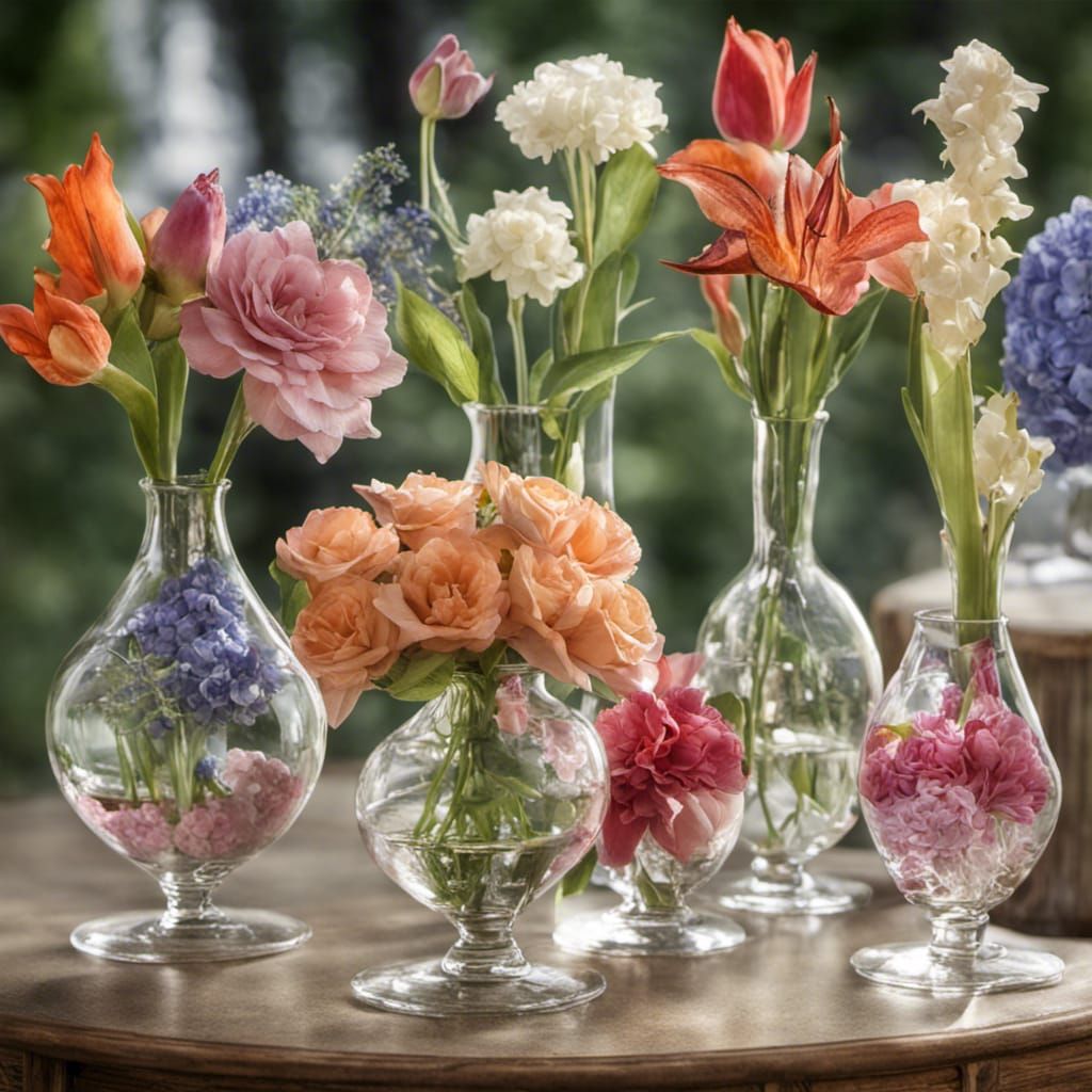 Floral Vases Displaying Perfect Flowers
