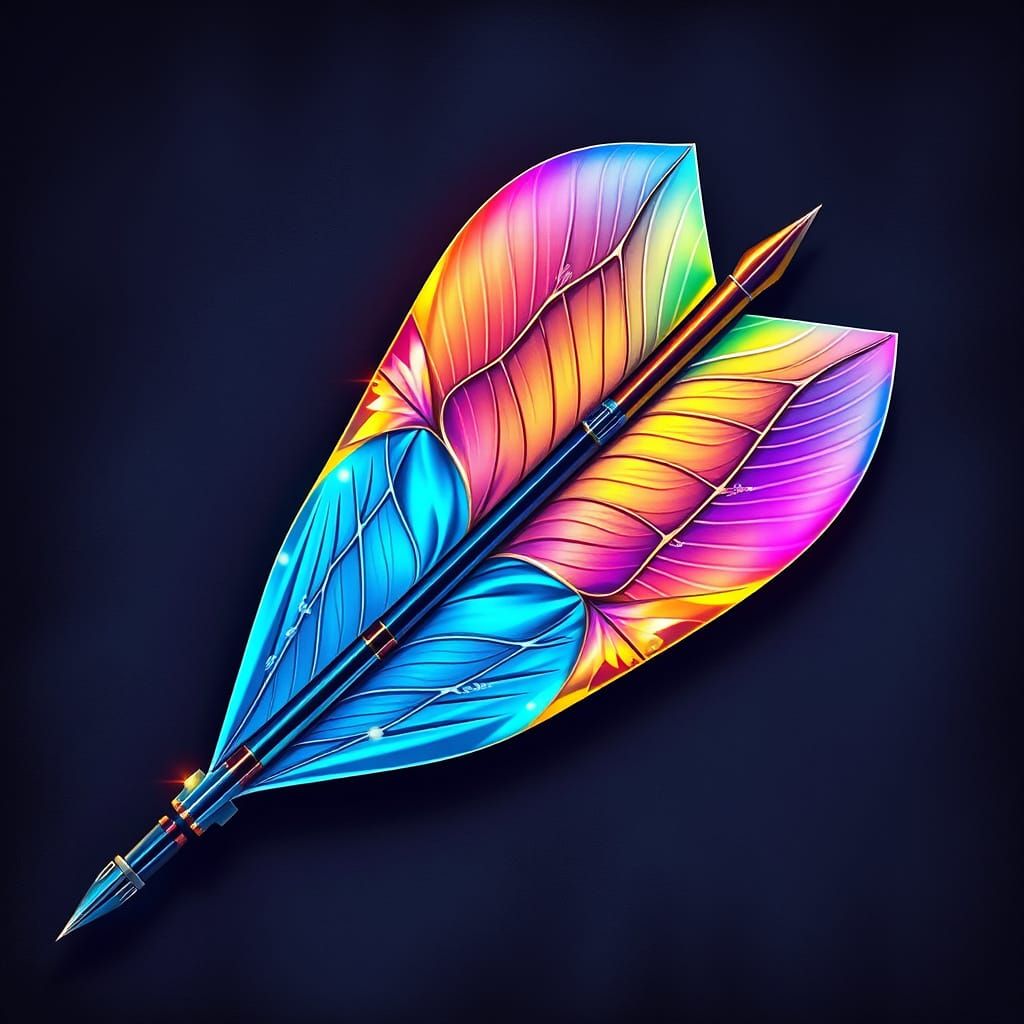 Holographic Feathered Dart Quinque Concept Art