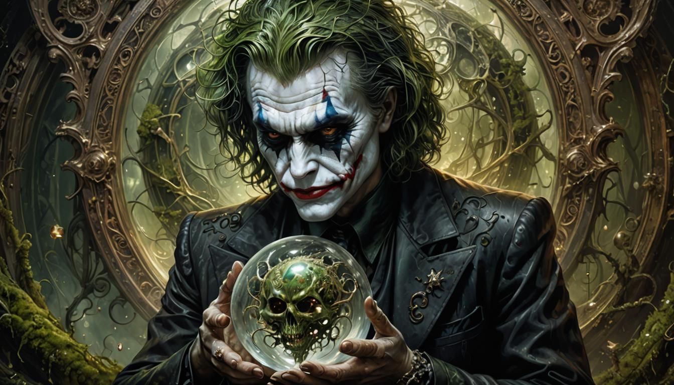 Joker with Grimdark Magic Crystal Ball