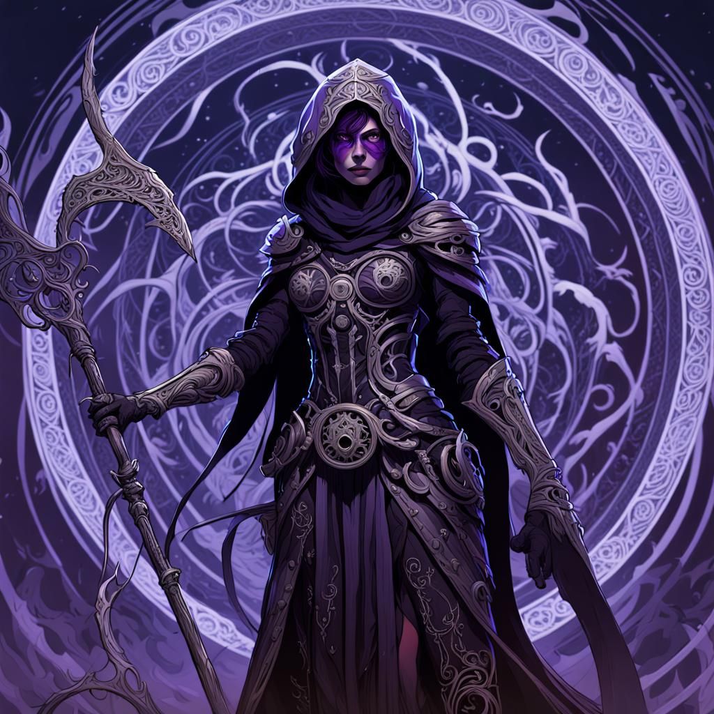 Soul Reaper in Dark Fantasy Concept Art