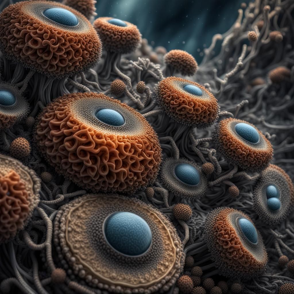 Hyperrealistic Fantasy: The Titan Spores