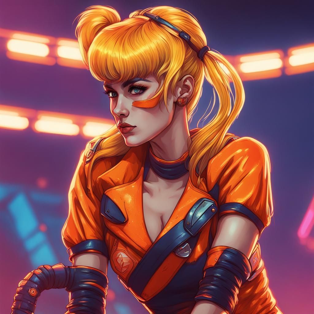 Sailor Venus As A Roller Derby Girl