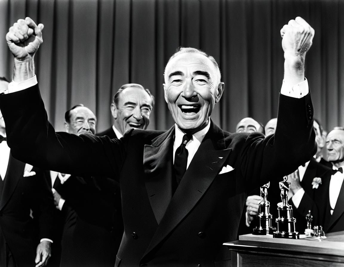 Oppenheimer cheering