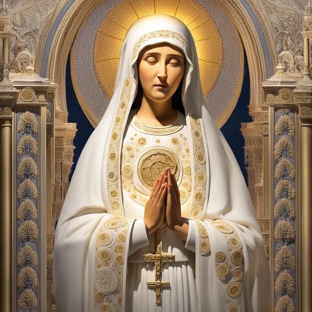Our Lady of Fátima in Ethereal Splendor