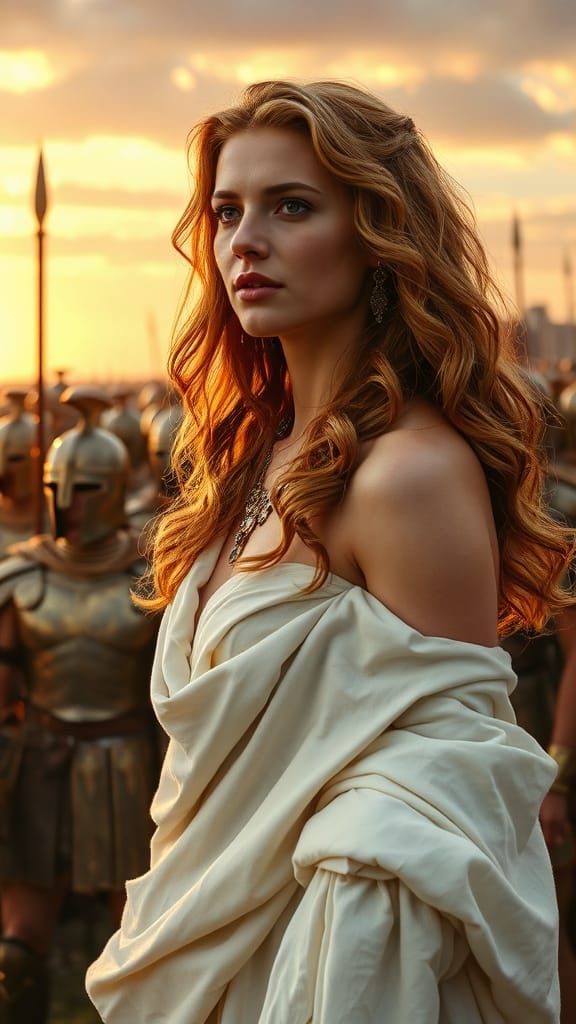 Classical Beauty of Helen of Troy