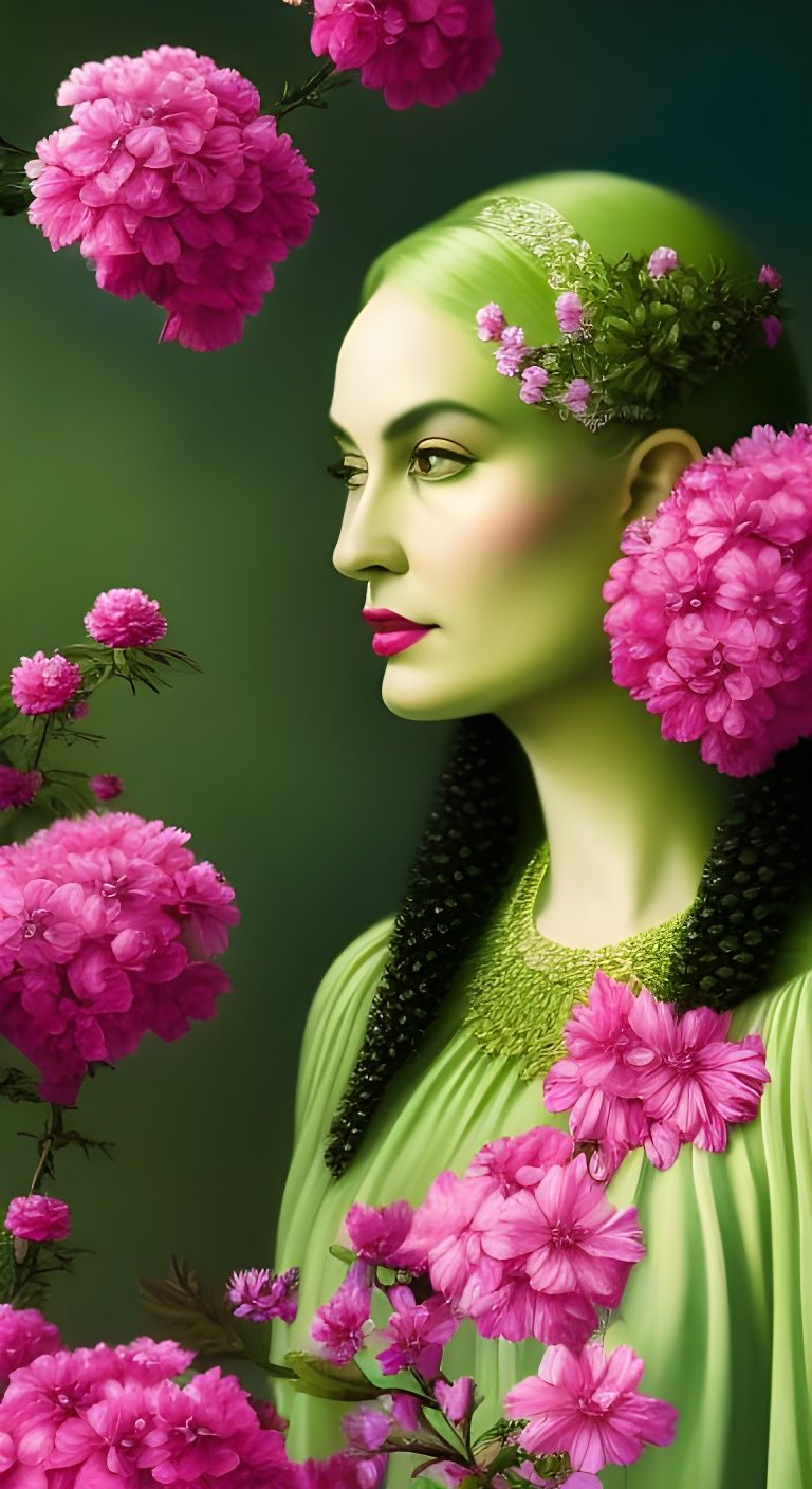 the green man's wife