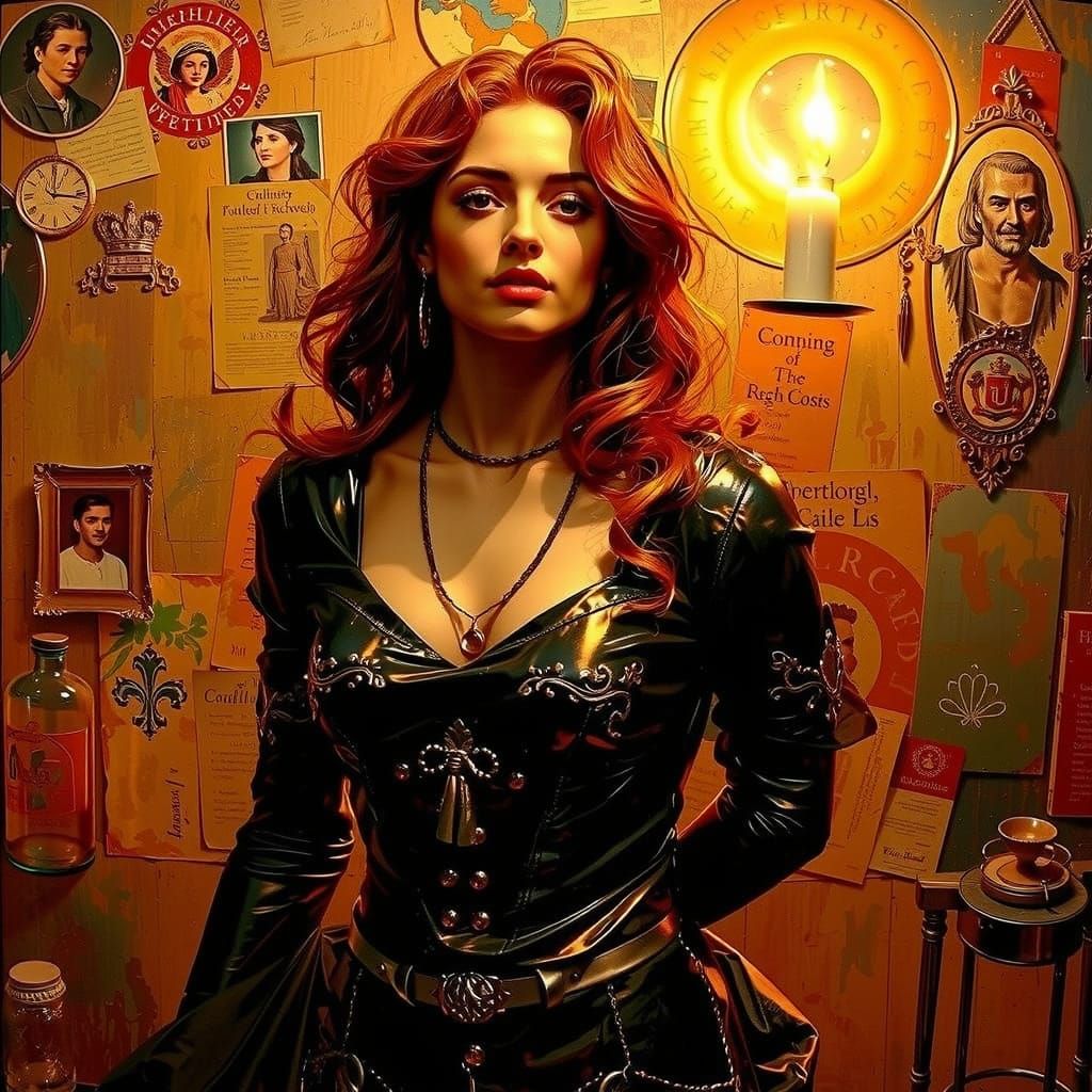 Hyperrealistic Sculpture Reflecting Light and Glory