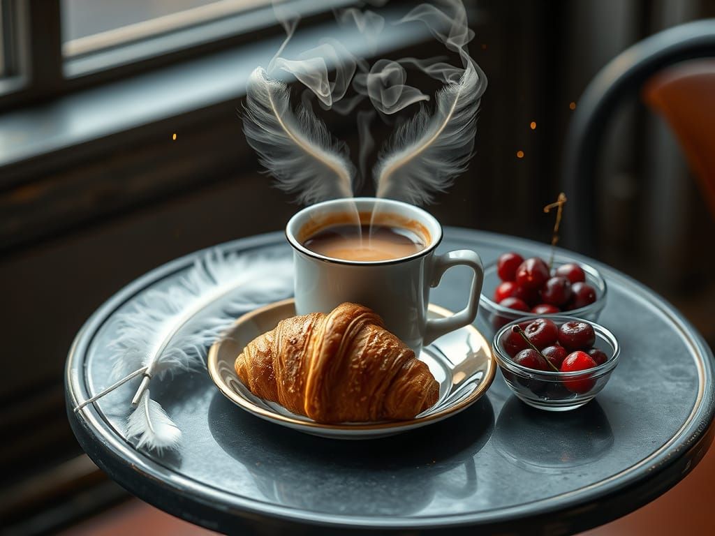 Au café des anges   (wings edition)