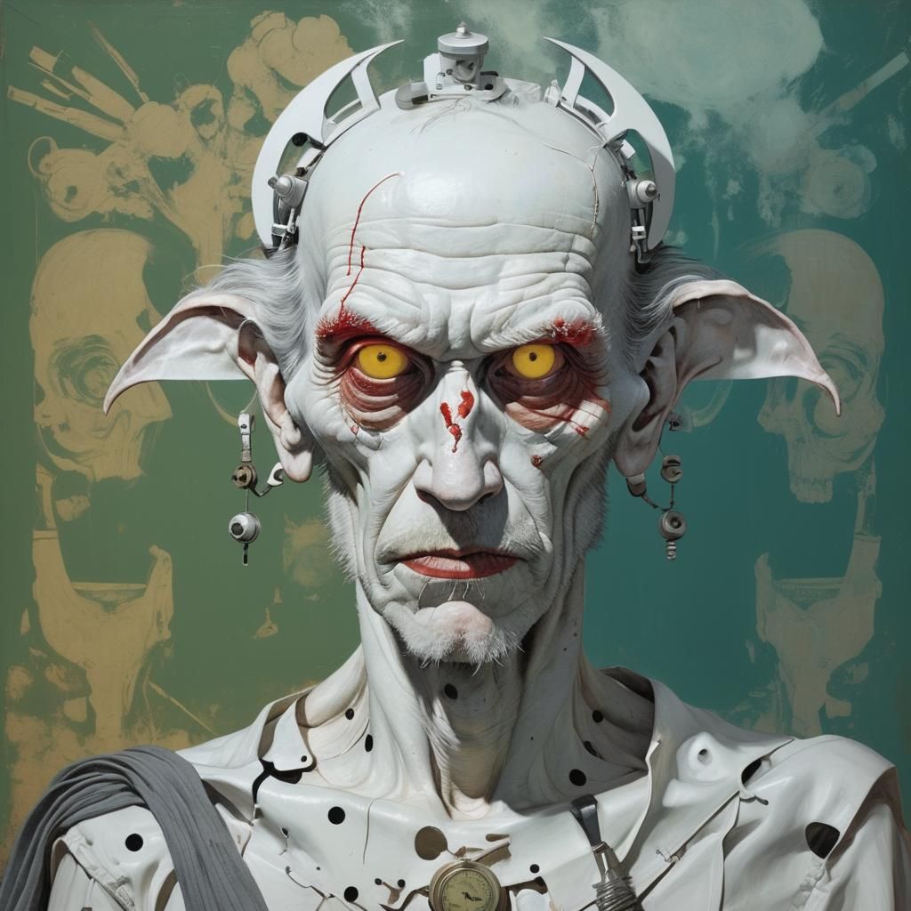 Schrödinger's Refrigerator in Pop Art Style