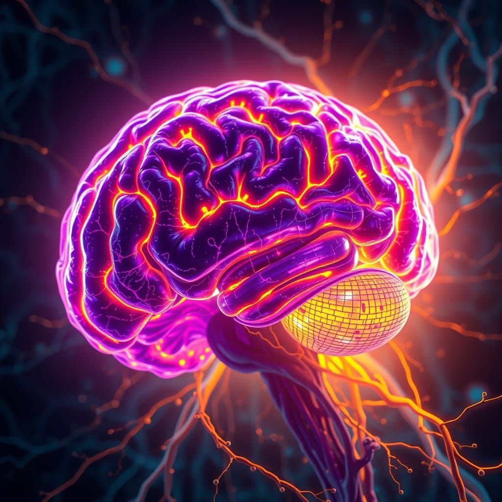 Sinep Organ: Ethereal Brain Landscape in Dreamlike Biomechan...