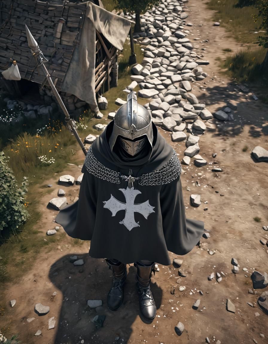 Dark robe of a light soul